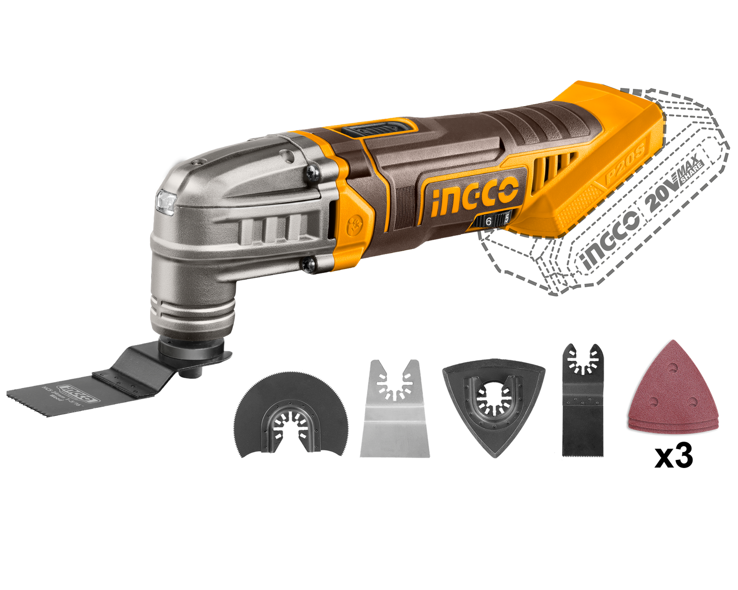 Cordless multi tool