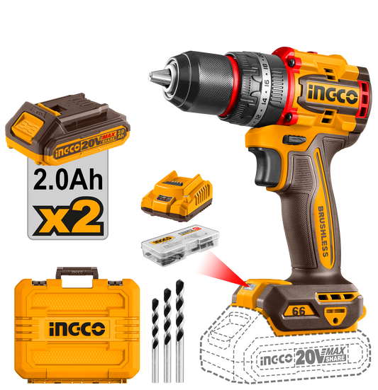 Compact Brushless cordless impact drill