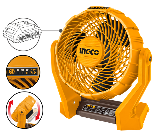 Cordless fan
